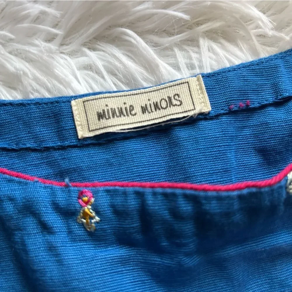 Minnie Minors Pakistani‎ Top & Pants Outfit Girls Blue